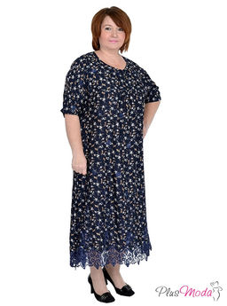 Платье Модель №595 размеры 44-82 - Plusmoda фото 3