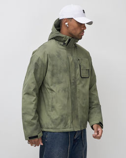 Куртка спортивная мужская весна осень цвета хаки 25473Kh - Mtforce фото 7