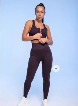 PELICAN, майка-топ спортивная женская, Фиолетовый  фото 2