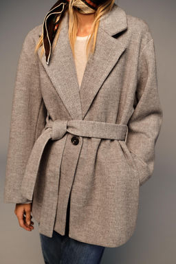 SOFT BLAZER WITH BELT