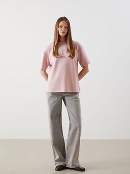 Baggy Fit Kad?n Jean Pantolon