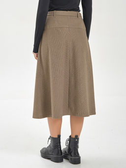 Юбка трикотажная с начёсом