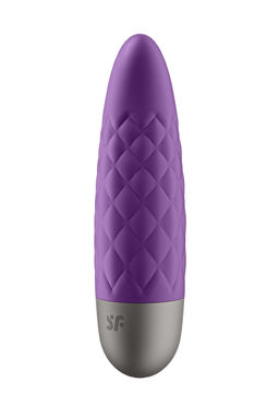 Мини-вибратор для путешествий Satisfyer Ultra Power Bullet 5, силикон, фиолетовый