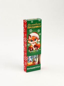 Цена за 2 шт. Маршмеллоу-стик Волшебного праздника, вкус: клубника и манго, 10 г ( 2 шт. ? 5 г).