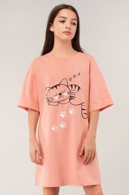 Туника оверсайз для девочки Happyfox