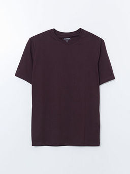 Bisiklet Yaka Penye Erkek Ti??rt