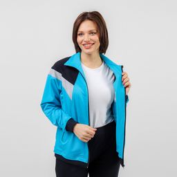 RODOS Спортивный костюм женский весна/лето М-172/1 Ментол/Синий  фото 37