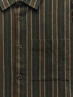 Рубашка в полоску из 100% хлопка / Zarina