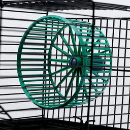 Клетка-мини для грызунов Пижон №2, укомплектованная, 27 х 15 х 16 см, серая  фото 6