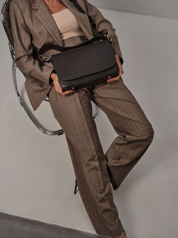 Сумка на плечо Deboro 30512 темно-коричневый