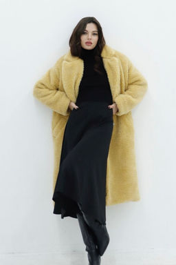 Martichelli Шубка длинная утеплённая "Primrose Yellow"