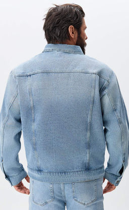 Куртка джинс P611-1286 l.blue - Primm фото 6