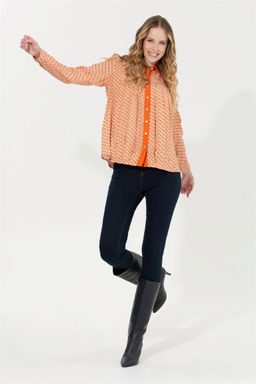 U. S. Polo Assn Женская рубашка с длинным рукавом с плиткой - U.s. polo assn фото 9