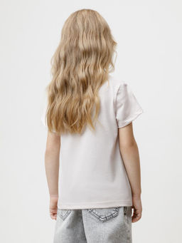 КР 302865/бежевый 0403 к659 фуфайка (футболка) для дев - Crockid фото 3