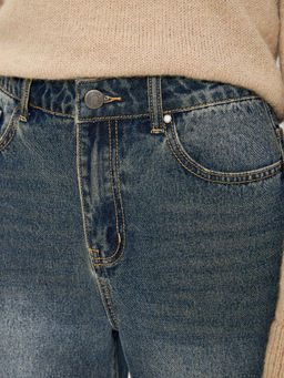 10200440096 Брюки джинсовые жен. Burato холодный синий - Concept club фото 3