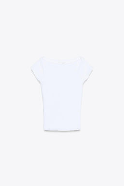 BOATNECK TOP - Zara фото 11