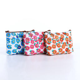 Кошелёк-монетница на молнии 11?1?8 см, с принтом, МИКС