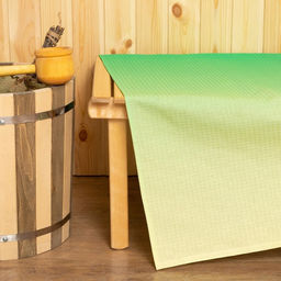 Простыня вафельная для бани Экономь и Я Радуга 150х180 см, 100% хлопок, 200 г/м2