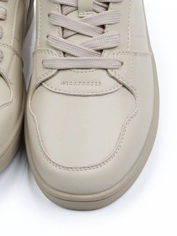 03-A1019-5 BEIGE Полуботинки спортивные женские (натуральная кожа)