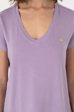Kad_n Lila V Yaka Basic Ti__rt Sepette S_rpriz _ndirim - U.s. polo assn фото 6