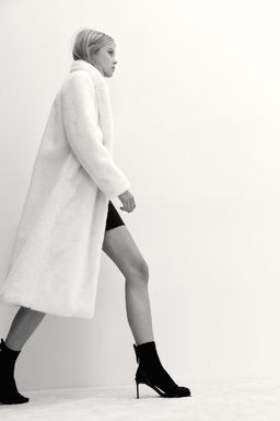 Abrigo efecto pelo - H&m фото 5