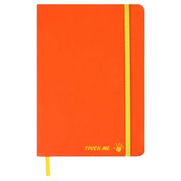 Записная книжка, А5, арт. 52792/ 15 ТЕРМОХРОМ ОРАНЖЕВЫЙ