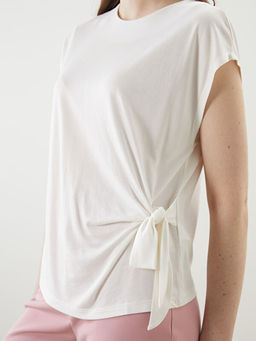 Bisiklet Yaka Kad?n Ti??rt