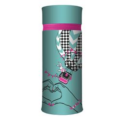 Пенал школьный, арт.59716/ 24 МЕЧТАЙ (без наполнения, 7,5х19х7,5 см, искусственная кожа, молния, пол