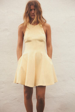 HALTER SHORT DRESS - Zara фото 13