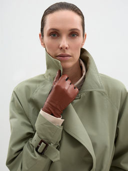 Conso/SL 240128 - olive Тренч женский