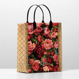 Цена за 10 шт. Пакет "Анжелика", мягкий пластик, 23х27 см, 150 мкм