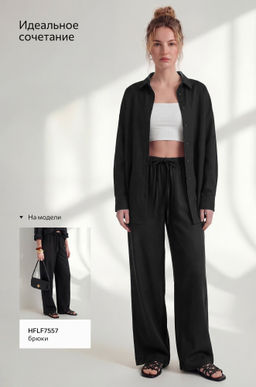 Женская льняная рубашка Happyfox - Happy fox фото 48