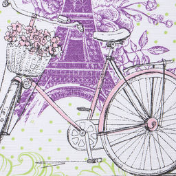 Набор полотенец кух. Доляна Лаванда 35х60 см - 2шт, 100% хл  фото 3