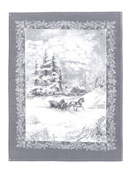 Полотенце вафельное рогожка Сочельник р.45*60 - Domtrik фото 5