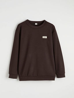 Bisiklet Yaka Erkek ?ocuk Sweatshirt