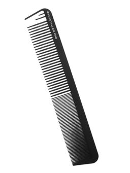 Kristaller Профессиональный гребень для волос комбинированный 8180, карбон, черный, 22 см