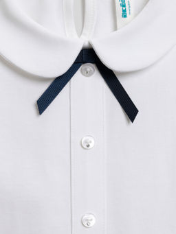 ACOOLA / Блузка детская для девочек Veil белый  фото 5