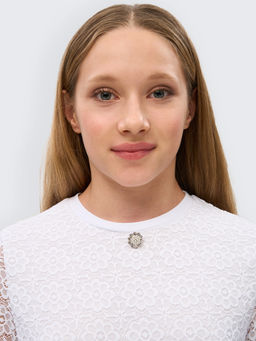 Блузка белый 181230306а - Nota bene фото 7