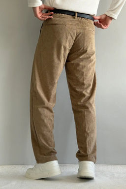 Kahverengi Erkek Baggy Fit Kadife Pantolon TMNAW26PL00022 - Trendyolmilla фото 32