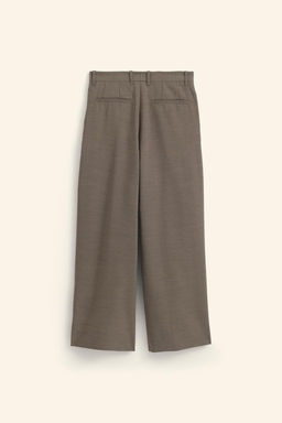 PLEATED WIDE-LEG TROUSERS - LIMITED EDITION - Zara фото 8