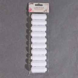 Цена за 10 шт. Нитки 40/2, 200 м, белые №301