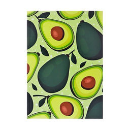 Ежедневник недатированный А5, 80 листов, Calligrata «Авокадо», матовая ламинация