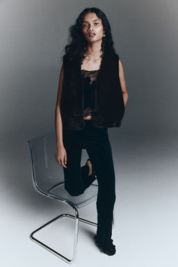 Chaleco efecto pelo - H&m фото 7