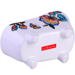 30800 Подставка для губки 170мл 12х6х6,2см Летний букет доломит LR (х72) - Mayer&boch фото 3