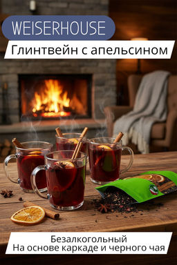 Глинтвейн с апельсином, 1 шт