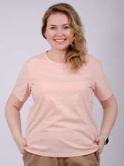 Футболка "Карусель 4" пудра, трикотаж