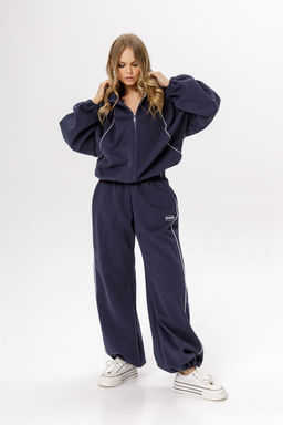 Брюки Pirs 6533 синий с лого