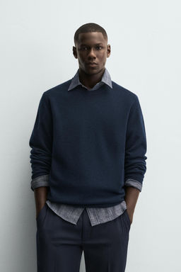 WOOL - CASHMERE SWEATER - Zara фото 10