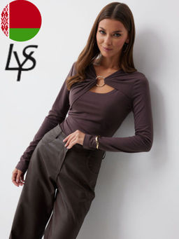 Джемпер LYUSHe 4232 баклажан