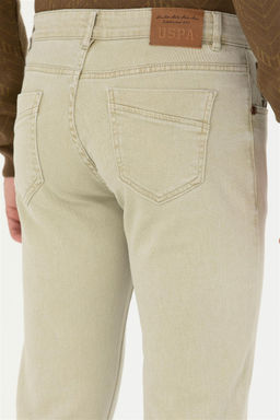 U. S. Polo Assn / Мужские джинсовые брюки светло-хаки - U.s. polo assn фото 7